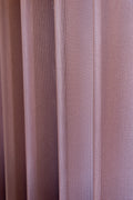 Cloud Collection Burgundy 50% Blackout Sheer Vertical Curtains