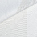 White 50% Blackout Premium Light Filtering Fabric Shades Vertical Curtains
