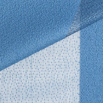 Swatch of TRANSPARENCY style, Cobalt blue color, 50% Blackout