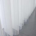 White 50% Blackout Motorized & Manual Sheer Vertical Blinds