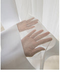 White 100% Blackout Motorized & Manual Sheer Vertical Shades Curtains