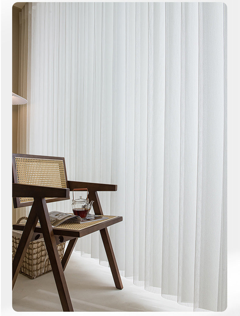 Alpine white 50% Blackout Custom Soft Vertical Blinds