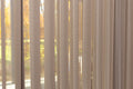 Light Brown 50% Blackout Smart Sheer Vertical Shades Privacy Sheers