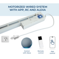Motorized wired system
