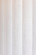 Voile Vogue Collection White 50% Blackout Sheer Vertical Curtains