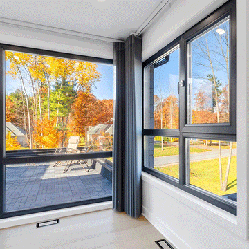 Inward Opening Blinds