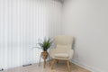 White 100% Blackout Motorized & Manual Sheer Vertical Shades Curtains
