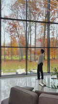 Light Brown 50% Blackout Smart Sheer Vertical Shades Privacy Sheers