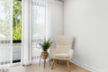 White 100% Blackout Motorized & Manual Sheer Vertical Shades Curtains