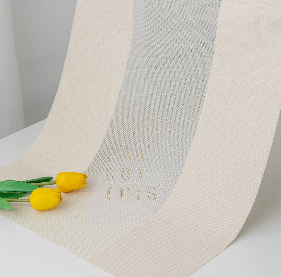 Swatch of Cloud style, light beige color, 50% Blackout