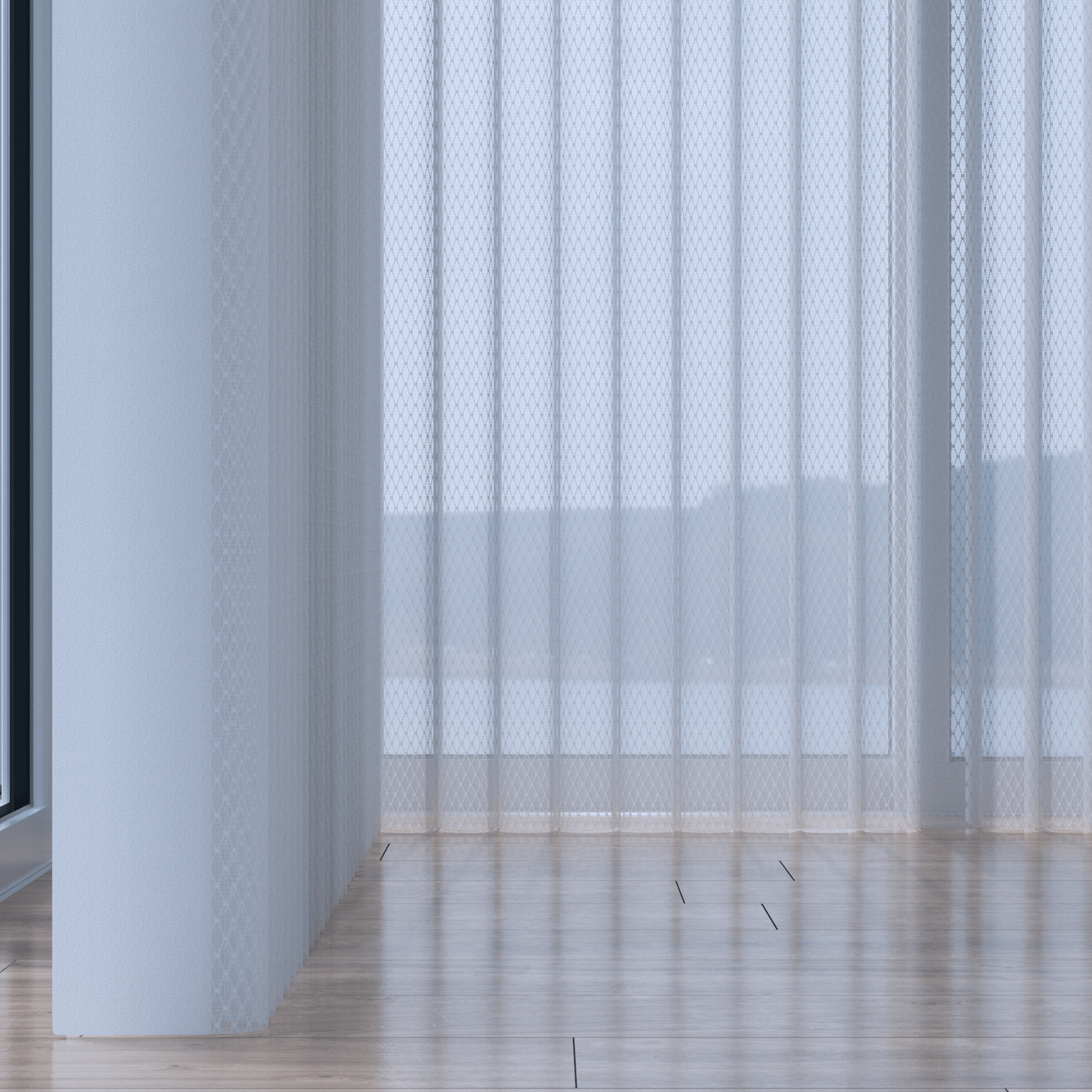 100% Blackout Vertical Blinds — Crêpe Couture Collection - Dreamlike Curtains