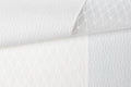 FREE Sample | Crêpe Couture Collection Swatch — White, 100% Blackout - Dreamlike Curtains