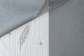 FREE Sample | Novelle Pattern Collection | Fabric Swatch - 50% Blackout - Dreamlike Curtains