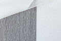 FREE Sample |Silk Sway Collection Swatch — White, 50% Blackout - Dreamlike Curtains