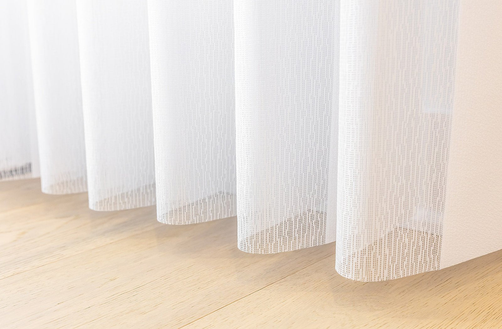 FREE Sample |Silk Sway Collection Swatch — White, 50% Blackout - Dreamlike Curtains