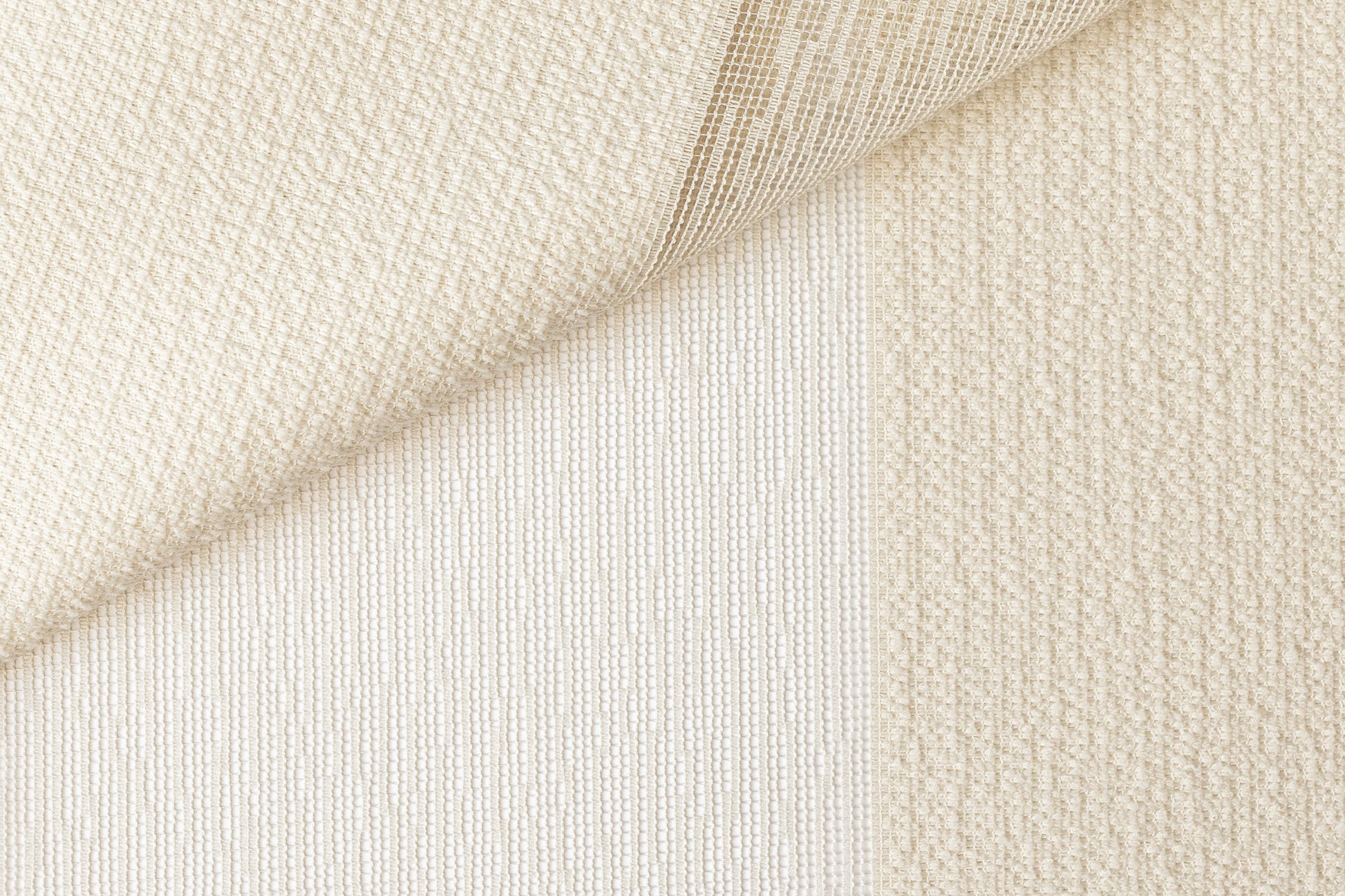FREE Sample |Silk Sway Collection Swatch — White, 50% Blackout - Dreamlike Curtains