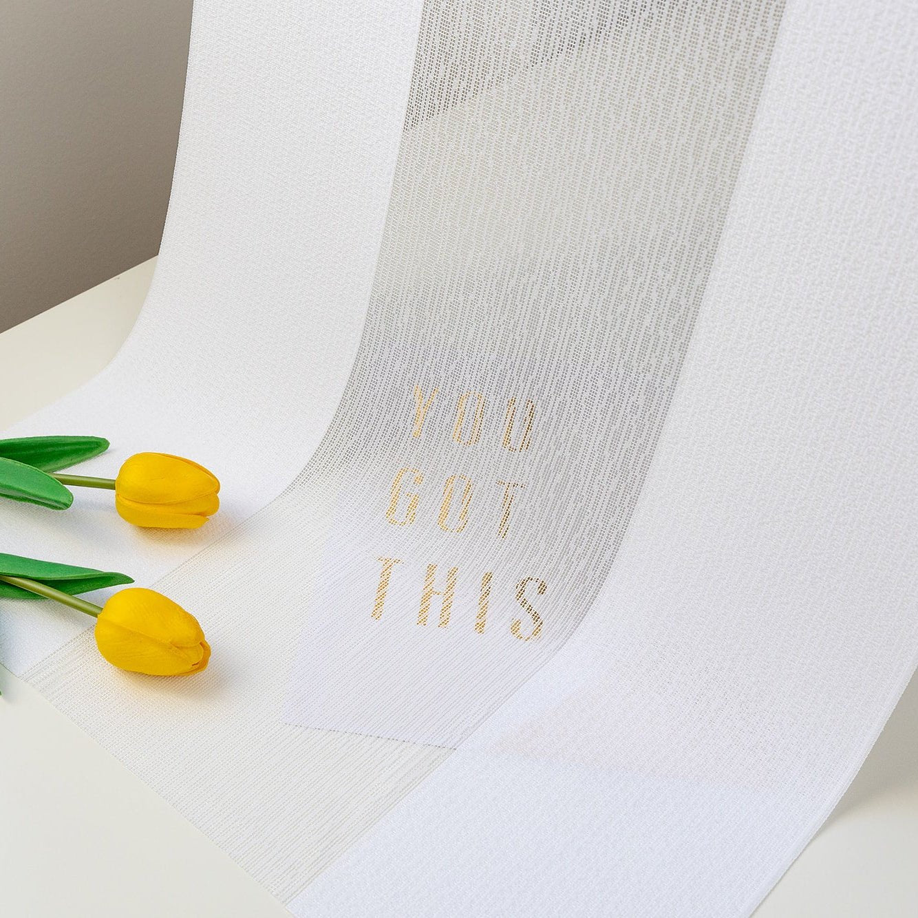 FREE Sample |Silk Sway Collection Swatch — White, 50% Blackout - Dreamlike Curtains