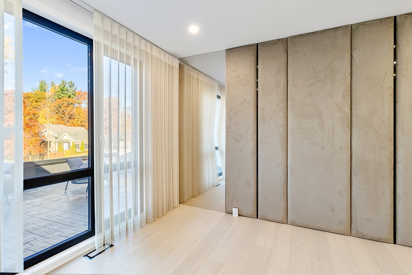 Modern Vertical Blinds 50% Blackout — Skyline Collection - Dreamlike Curtains