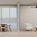 Modern Vertical Blinds 50% Blackout — Skyline Collection - Dreamlike Curtains