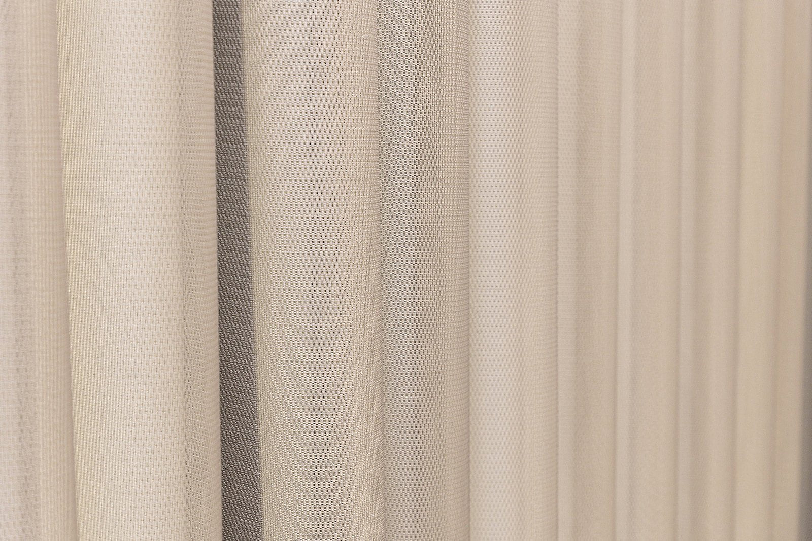Sheer Vertical Blinds 50% Blackout — Cloud Collection - Dreamlike Curtains