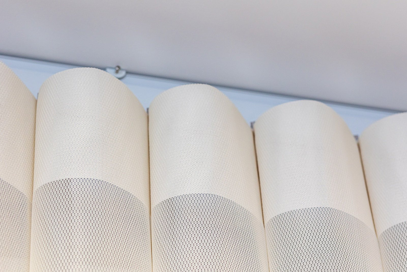 Sheer Vertical Blinds 50% Blackout — Cloud Collection - Dreamlike Curtains