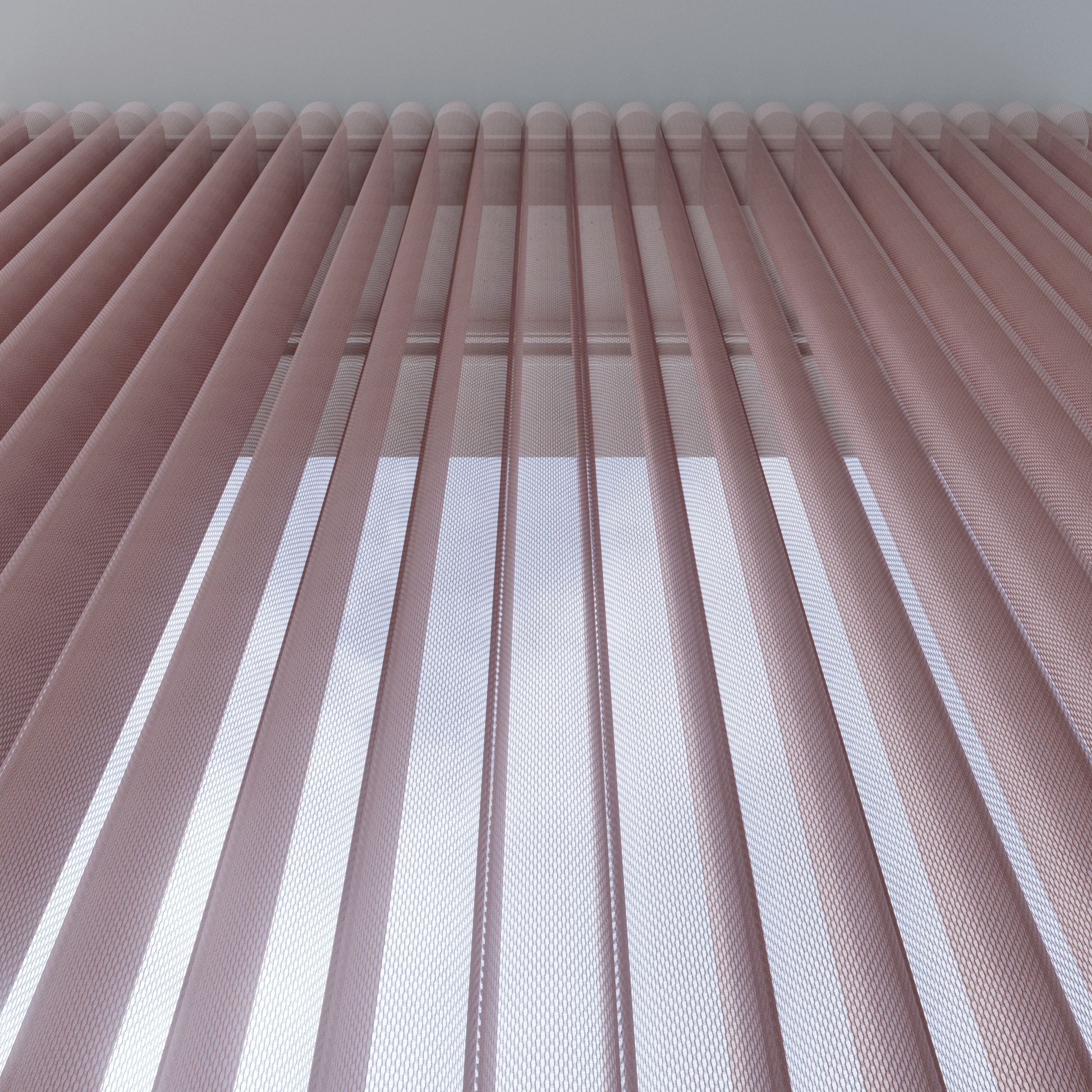 Sheer Vertical Blinds 50% Blackout — Cloud Collection - Dreamlike Curtains