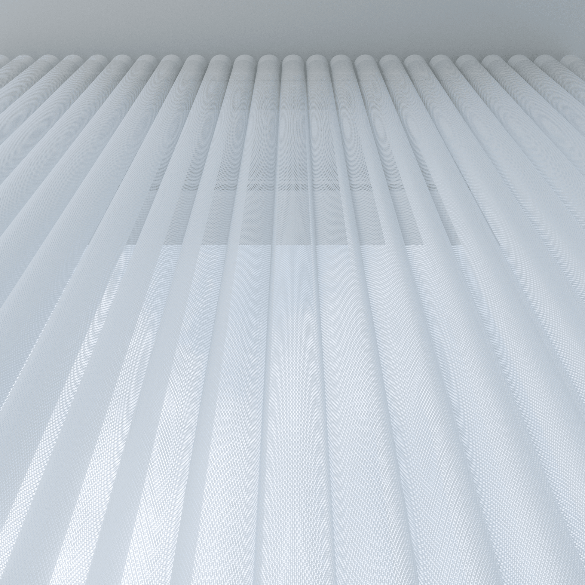 Sheer Vertical Blinds 50% Blackout — Cloud Collection - Dreamlike Curtains