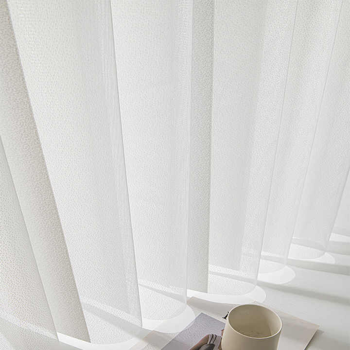 Sheer Vertical Shades 50% Blackout — Transparency Collection - Dreamlike Curtains