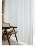 Sheer Vertical Shades 50% Blackout — Transparency Collection - Dreamlike Curtains