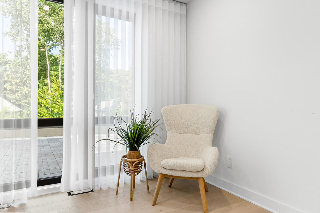 Moonlit collection White 100% Blackout Motorized & Manual Sheer Vertical Shades Made to Order Vertical Curtains