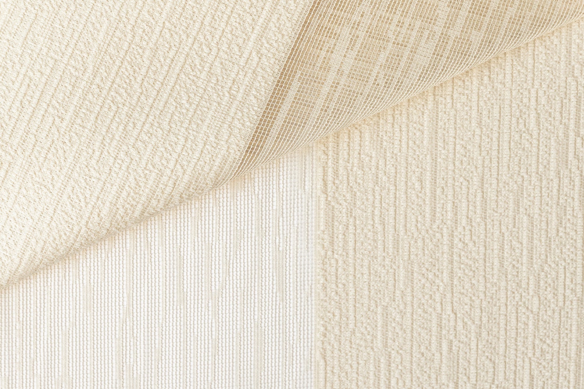 Soft Vertical Sheer Curtains with Built - In Light Filtering & Privacy - Urban Series - 50% Blackout - Dreamlike Curtains
