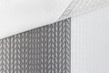 Soft Vertical Sheer Curtains with Integrated Light Filtering - Crystal Collection 50% Blackout - Dreamlike Curtains