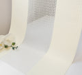 Soft Vertical Sheer Curtains with Integrated Light Filtering - Crystal Collection 50% Blackout - Dreamlike Curtains