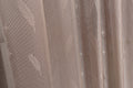 Soft Vertical Sheer Curtains with Integrated Light Filtering - Novelle Pattern Collection 50% Blackout - Dreamlike Curtains