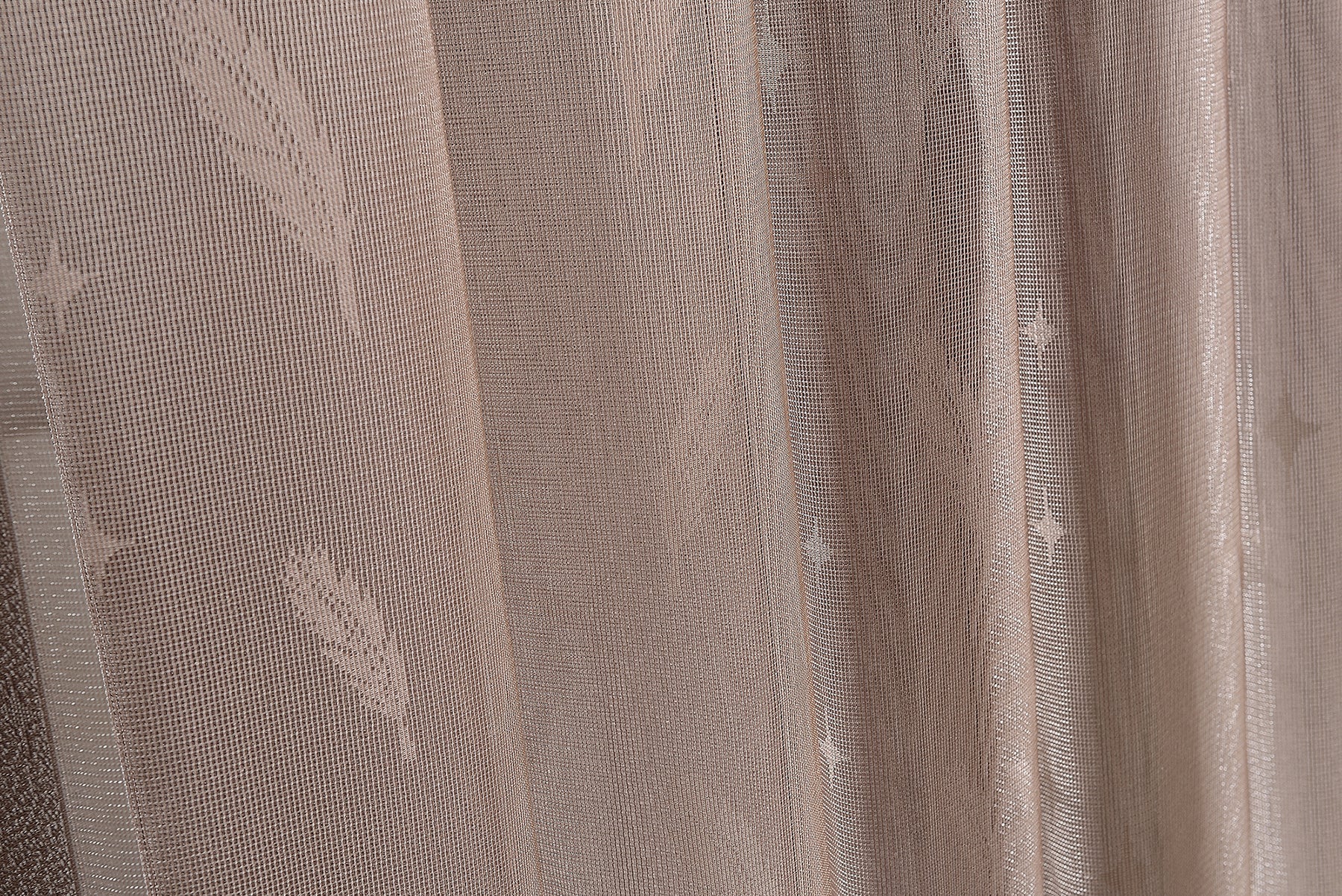 Soft Vertical Sheer Curtains with Integrated Light Filtering - Novelle Pattern Collection 50% Blackout - Dreamlike Curtains