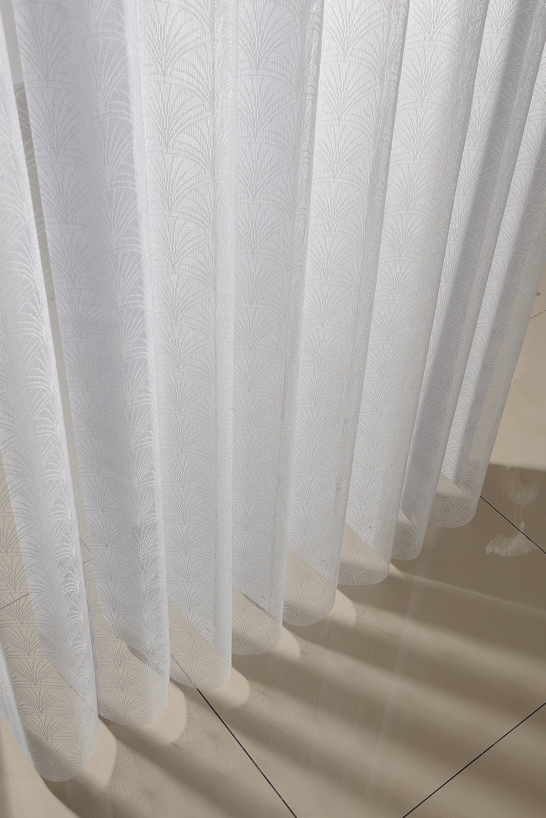 Soft Vertical Sheer Curtains with Integrated Light Filtering - Screen Series 50% Blackout - Dreamlike Curtains