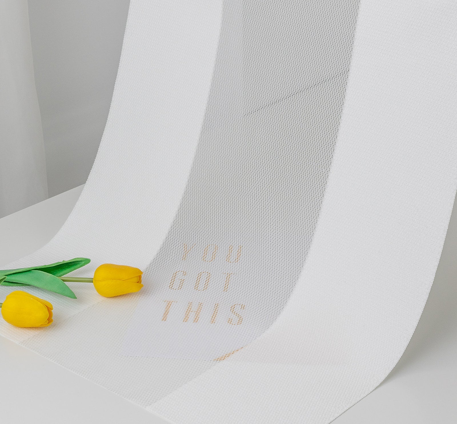 Soft Vertical Sheer Curtains with Integrated Light Filtering - Transparency Collection 50% Blackout - Dreamlike Curtains