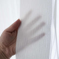 Swatch of Cloud style, white color, 50% Blackout - Dreamlike Curtains