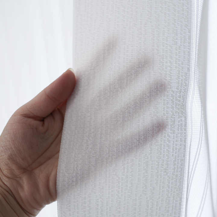 Swatch of Cloud style, white color, 50% Blackout - Dreamlike Curtains