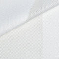 Swatch of Cloud style, white color, 50% Blackout - Dreamlike Curtains