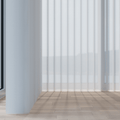 Swatch of Cloud style, white color, 50% Blackout - Dreamlike Curtains