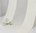 Swatch of Cloud style, white color, 50% Blackout - Dreamlike Curtains